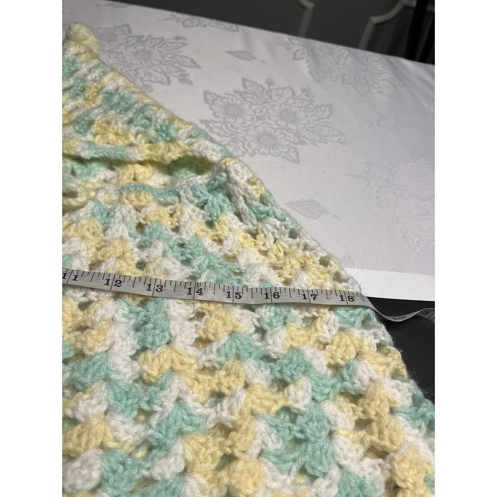 Handmade Crocheted Baby Hooded Cape Poncho Blanket Wrap - Picture 6 of 13